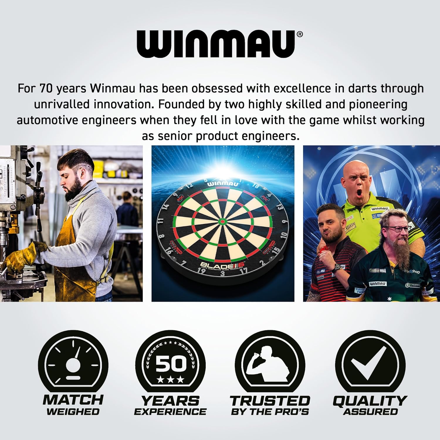 Winmau Printed Black Surround